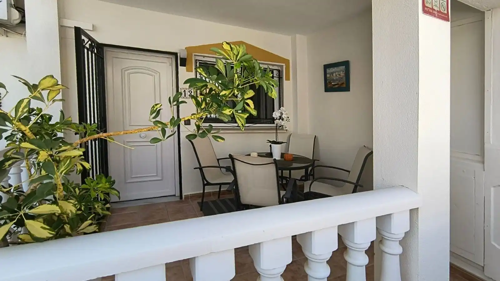 Terrassa de Casa adosada en venda en Orihuela amb Aire condicionat, Calefacció i Jardí privat
