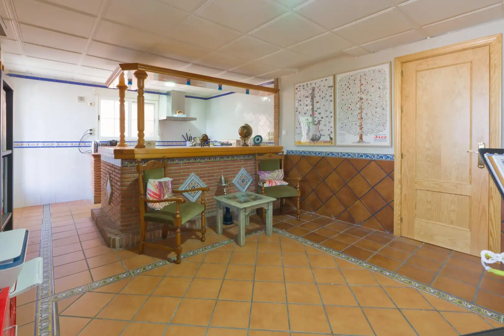 Cocina de Casa o chalet en venta en Cájar con Aire acondicionado, Calefacción y Jardín privado