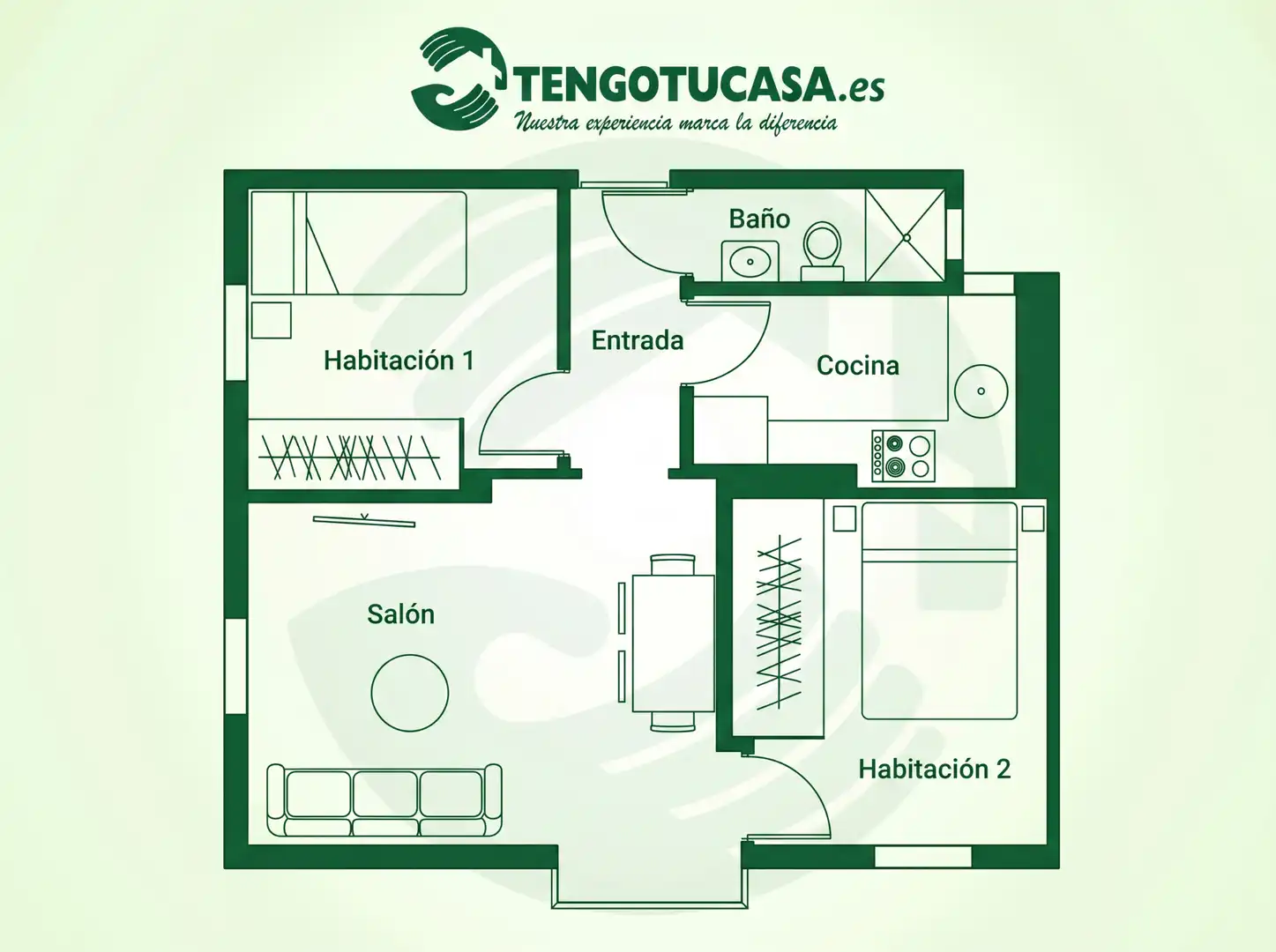 Flat for sale in Madrid  with Air Conditioner, Furnished and Oven