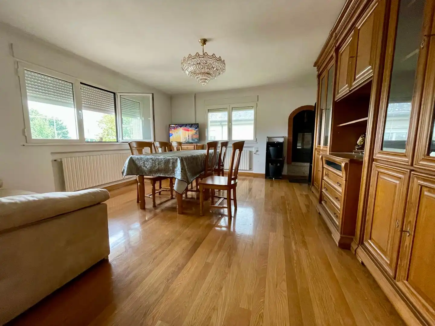 Comedor de Casa o chalet en venta en Lugo con Calefacción, Jardín privado y Parquet