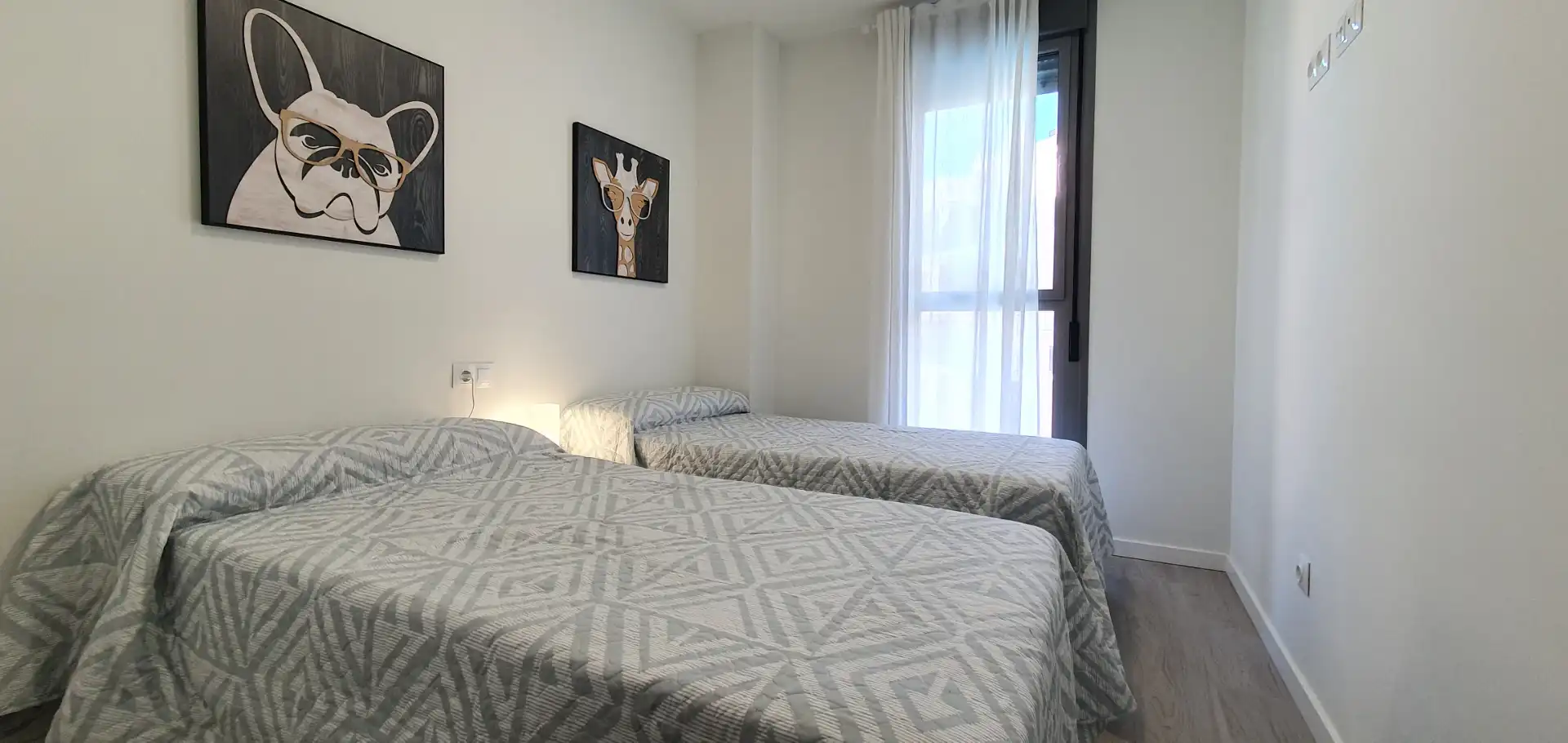 Bedroom of Apartments for rent in Dénia  with Air Conditioner, Heating and Terrace