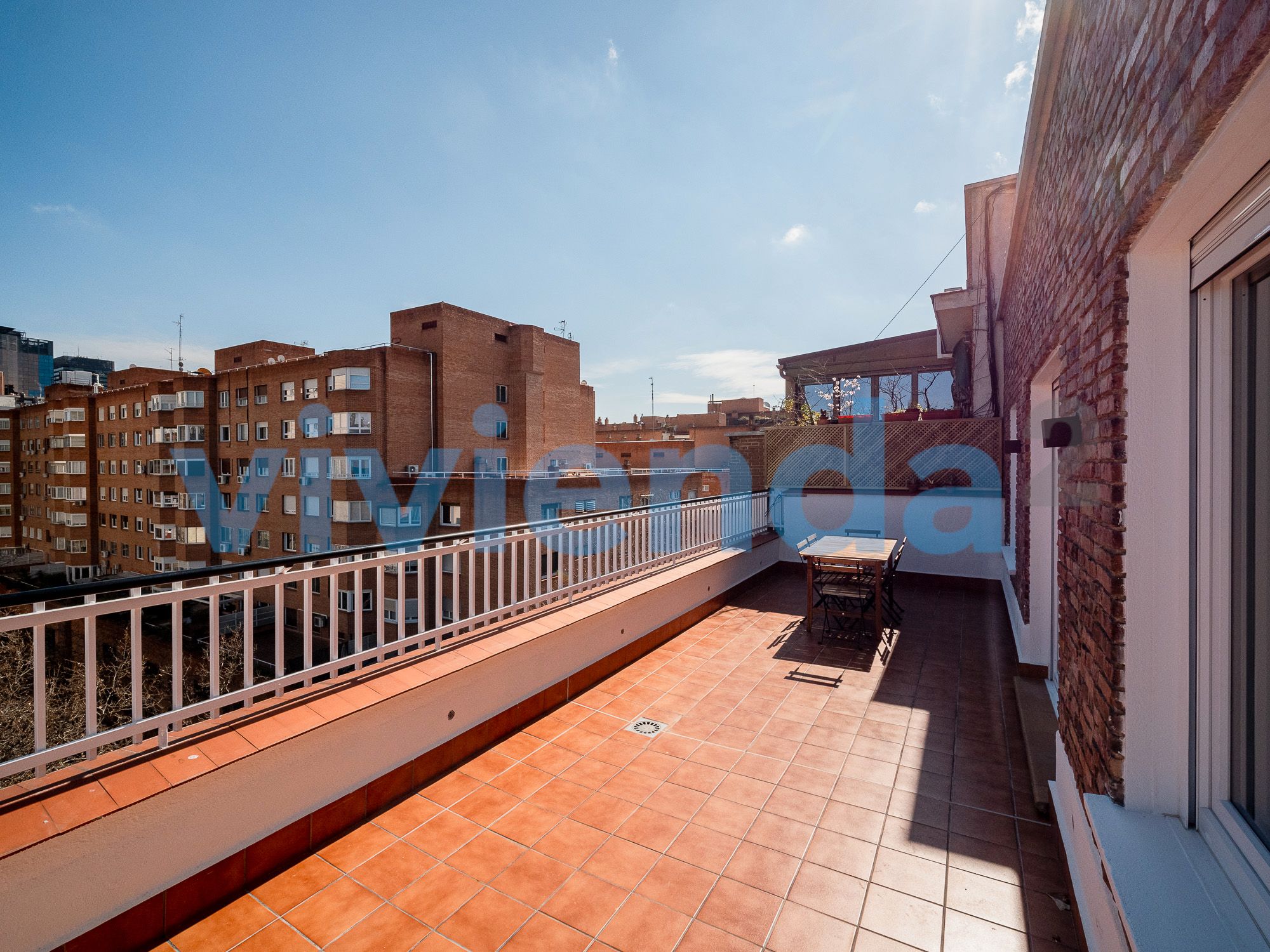 Terrassa de Pis de lloguer en  Madrid Capital amb Aire condicionat, Calefacció i Terrassa