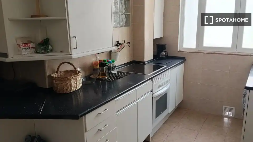 Cuina de Pis per a compartir en Collado Villalba amb Aire condicionat, Calefacció i Moblat