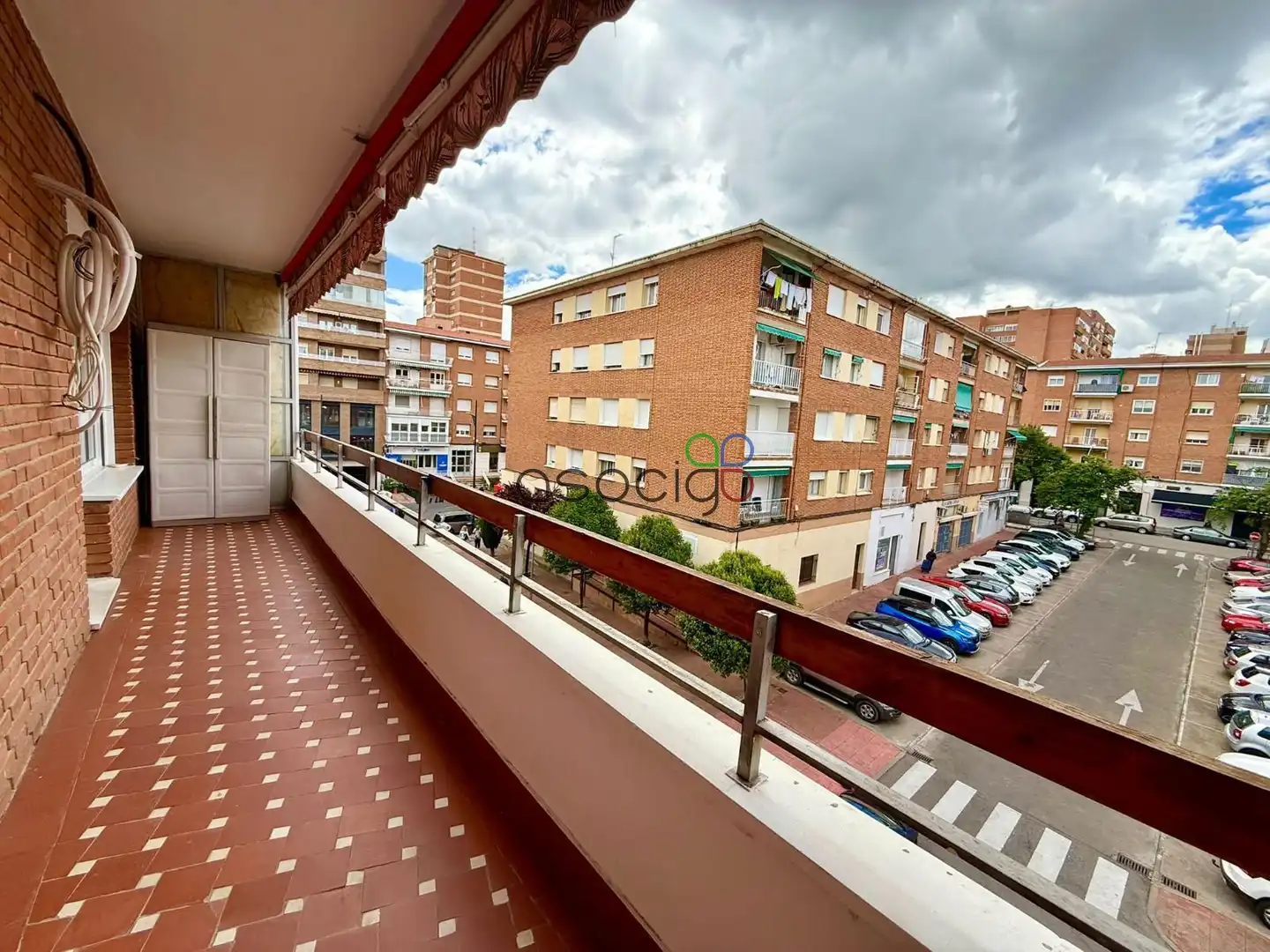Exterior view of Flat for sale in Guadalajara  with Heating, Terrace and Storage room