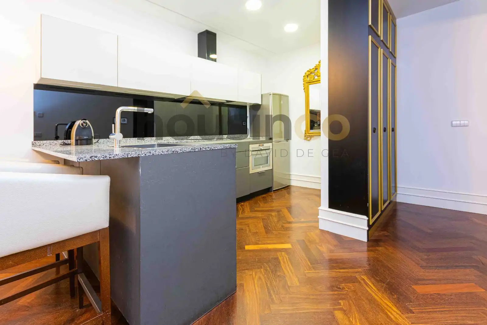 Kitchen of Flat for rent in Madrid  with Heating and Furnished
