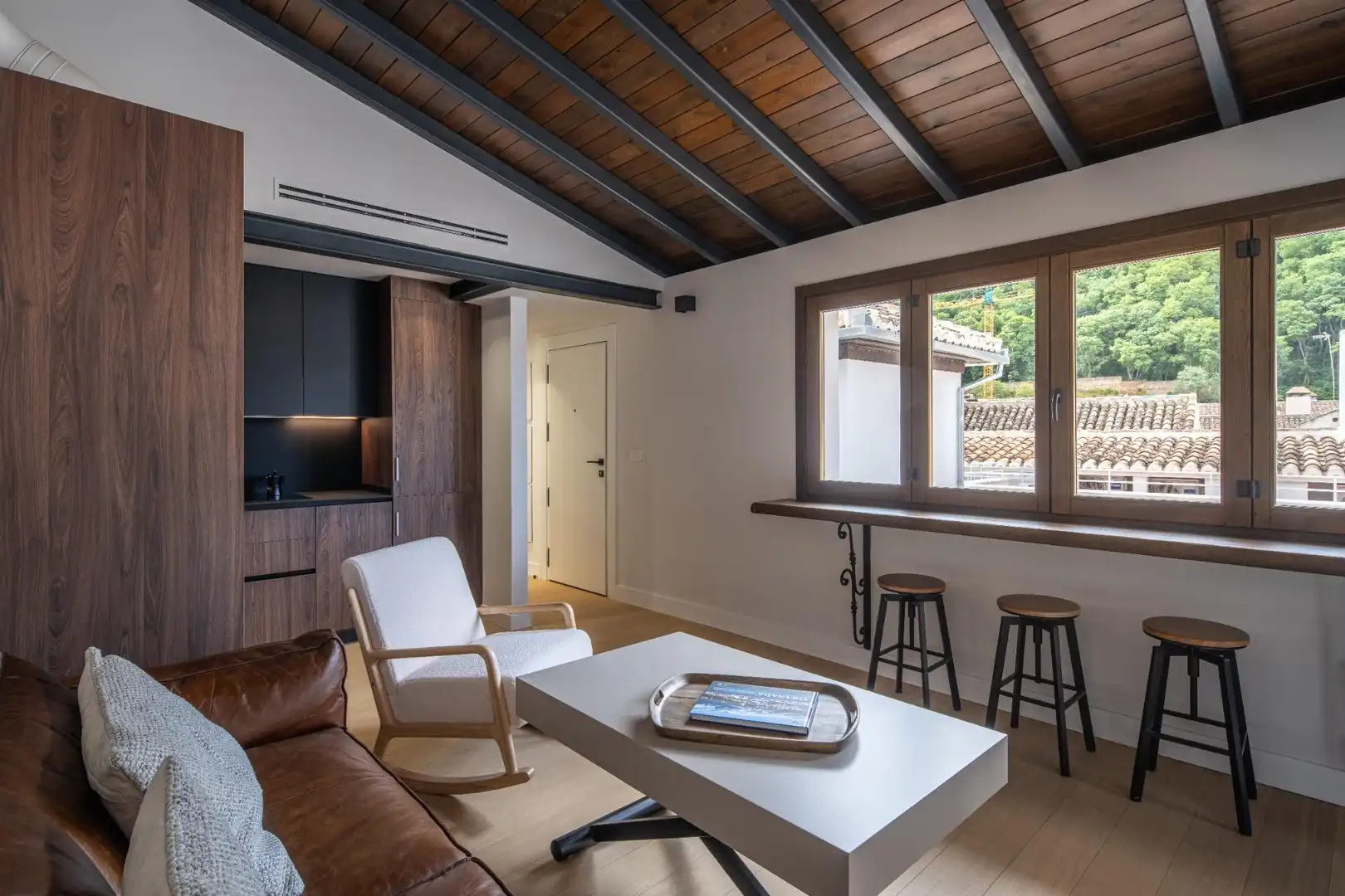 Sala de estar de Ático en venta en Granada