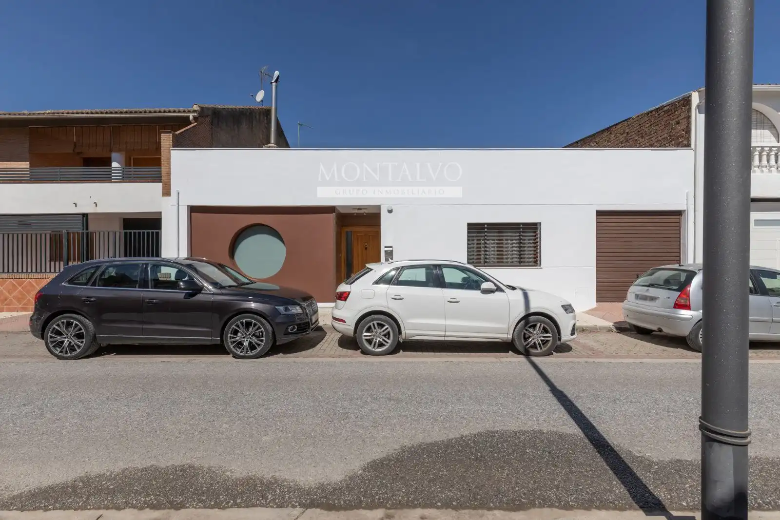 Vista exterior de Casa adosada en venta en Chauchina con Aire acondicionado, Calefacción y Piscina
