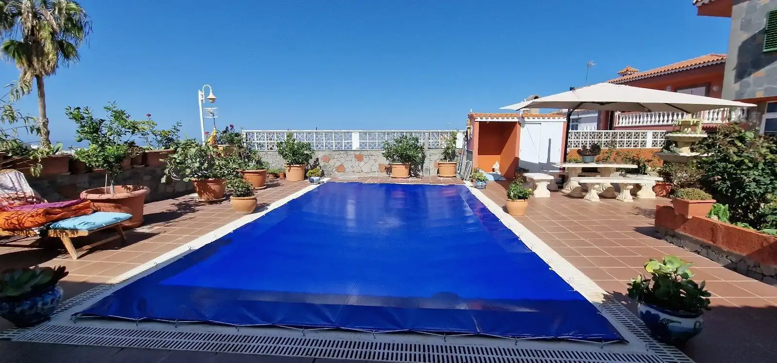Piscina de Casa o chalet en venta en Firgas con Jardín privado, Piscina y Amueblado