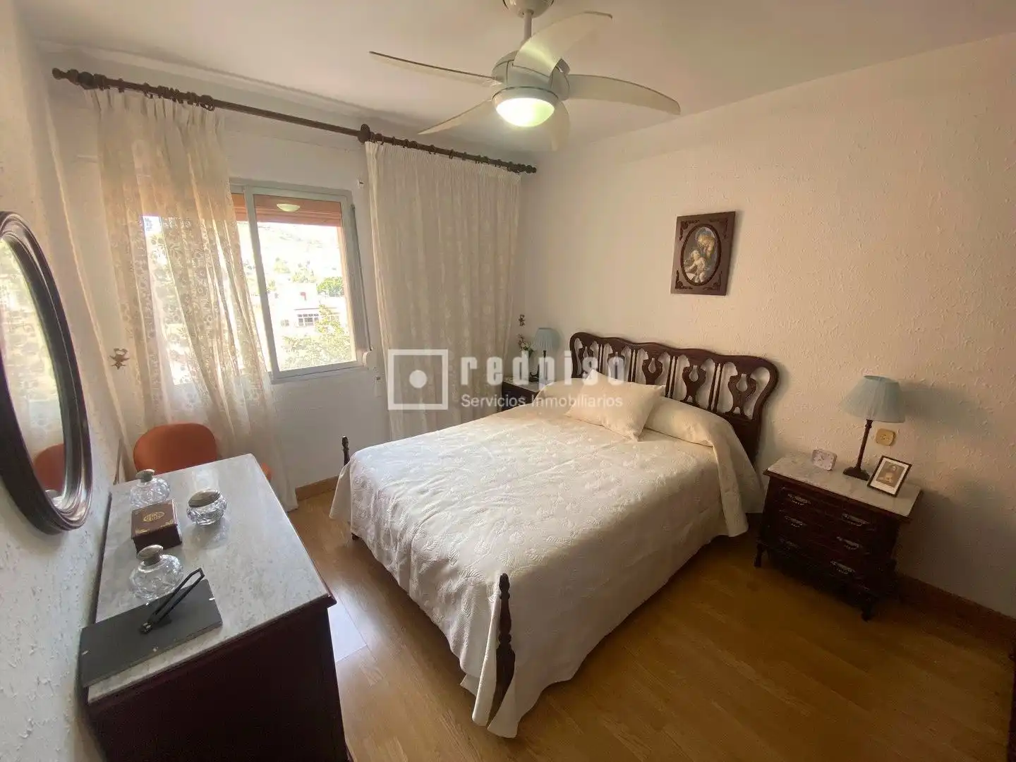 Bedroom of Flat for sale in Málaga  with Air Conditioner, Heating and Terrace