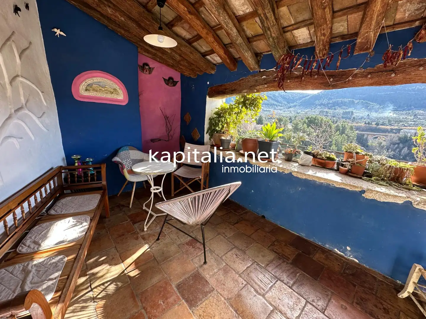 Casa rústica amb terrassa en venda a Bocairent, imagen 18