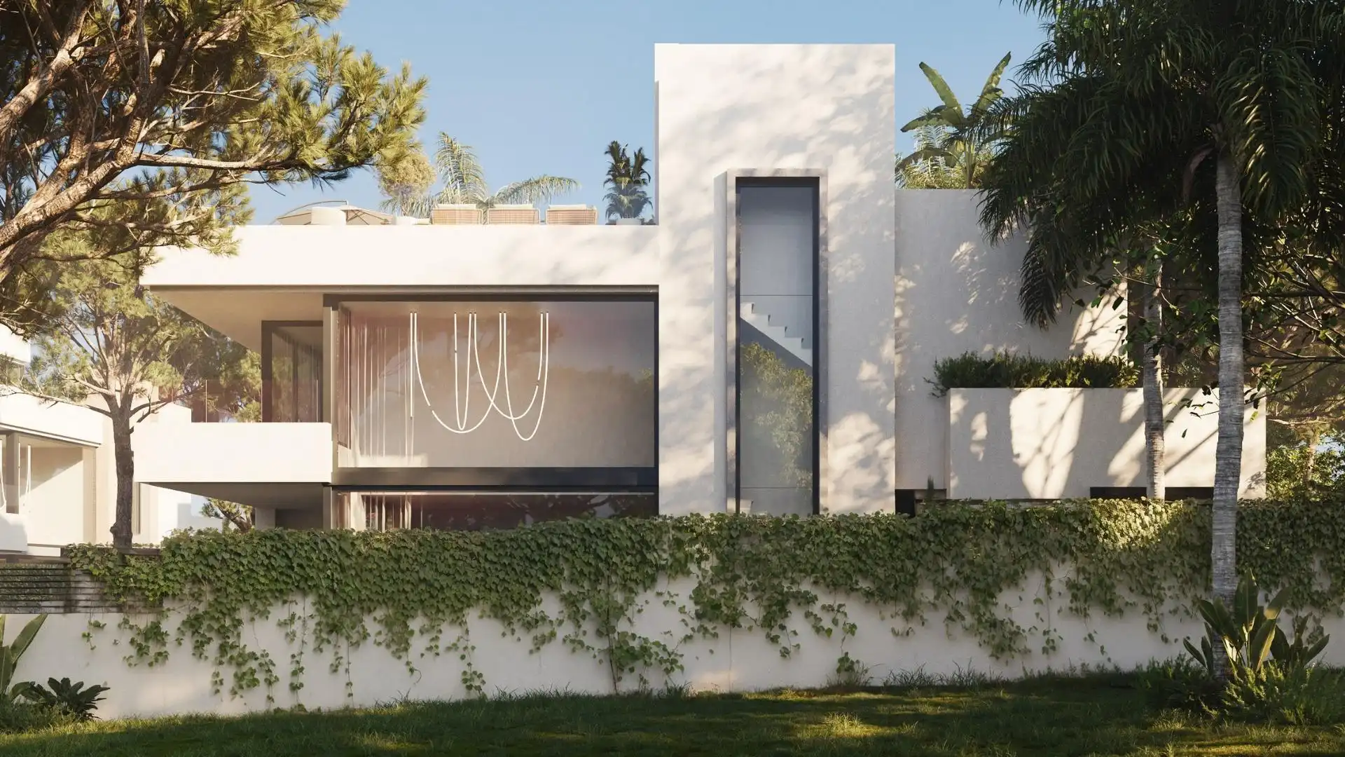 Exterior view of Houses for sale in Marbella  with Air Conditioner, Heating and Private garden