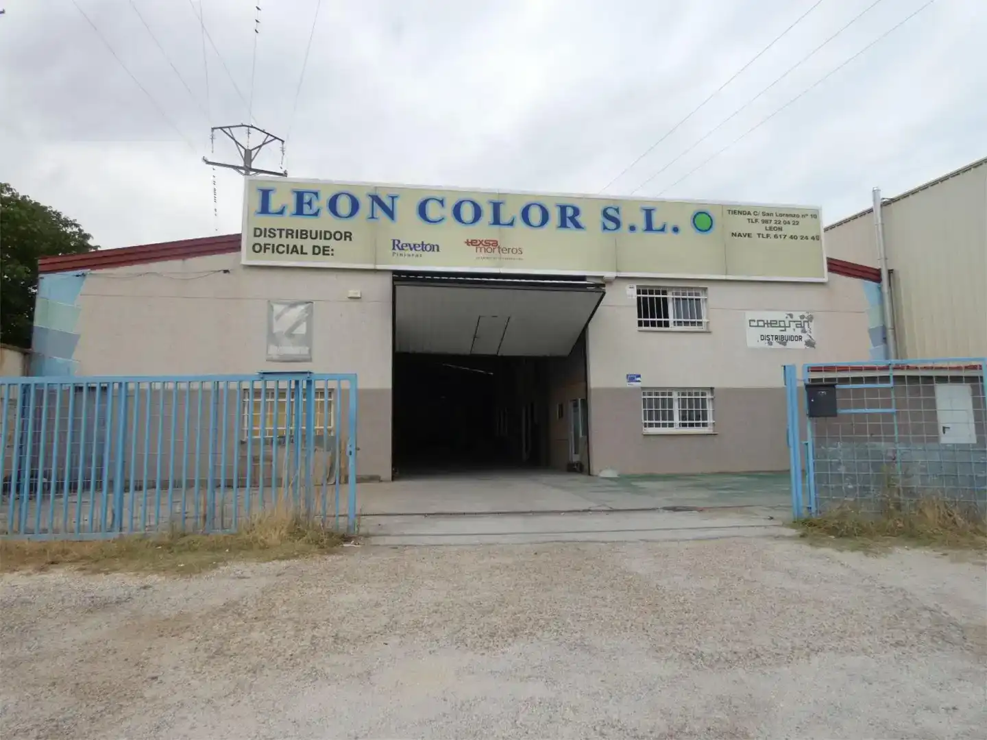 Nau industrial de lloguer en Valverde de la Virgen