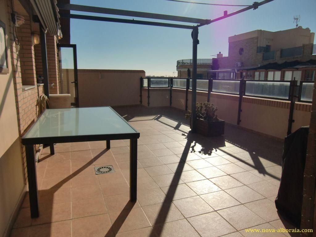 Terrace of Attic to rent in Almàssera  with Heating, Parquet flooring and Terrace