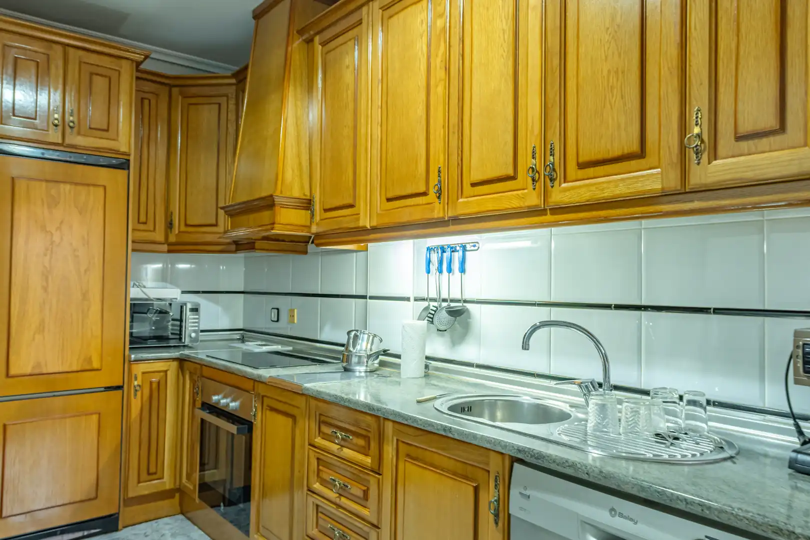 Cocina de Piso de alquiler en Linares con Aire acondicionado, Terraza y Amueblado