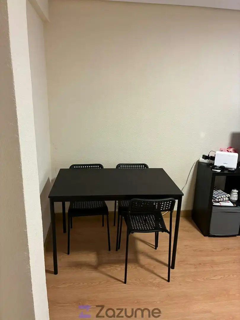 Dining room of Flat for rent in Valladolid  with Heating, Parquet flooring and Furnished