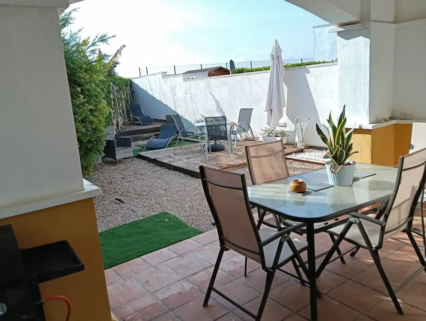 Terrace of Houses for rent in Torre-Pacheco  with Air Conditioner, Heating and Private garden