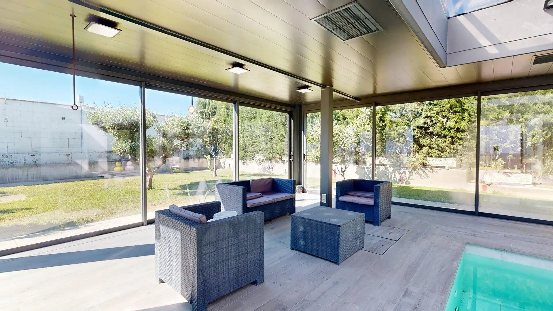 Terraza de Casa o chalet en venta en Zaragoza con Aire acondicionado, Calefacción y Jardín privado