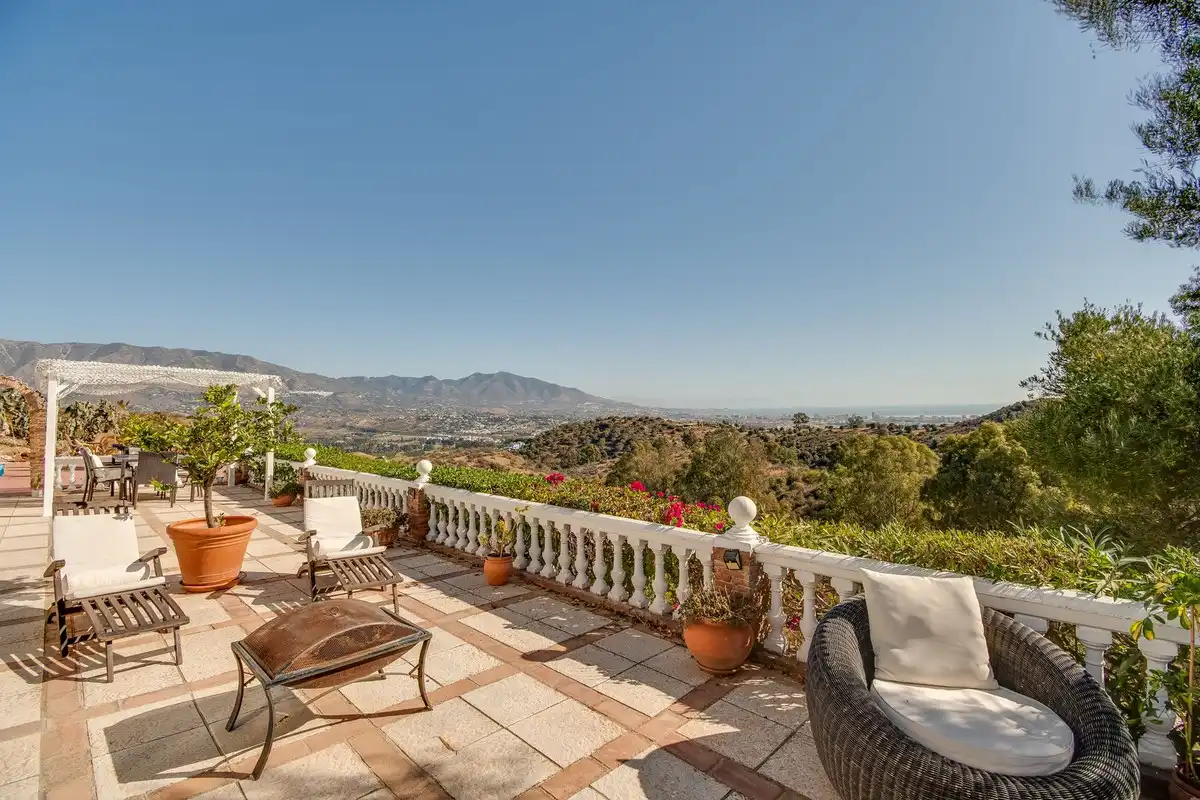 Terrace of Houses for sale in Mijas  with Private garden, Terrace and Swimming Pool