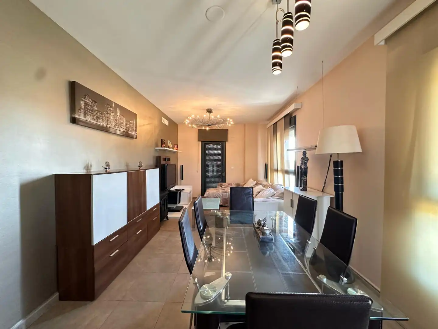 Sala de estar de Piso en venta en Carlet con Aire acondicionado, Calefacción y Balcón