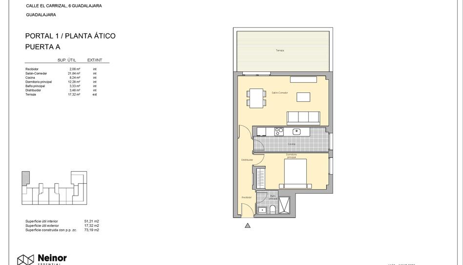 Foto 1 de Pis en venda a   Calle el Carrizal, 6, Las Cañas, Guadalajara