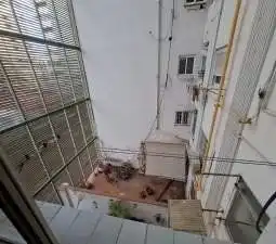 Balcony of Flat for rent in Valencia  with Air Conditioner, Private garden and Balcony