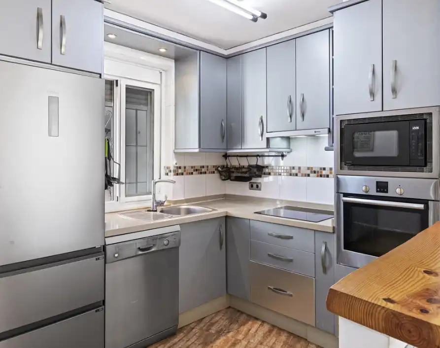 Cocina de Piso en venta en Fuengirola con Amueblado, Horno y Lavadora