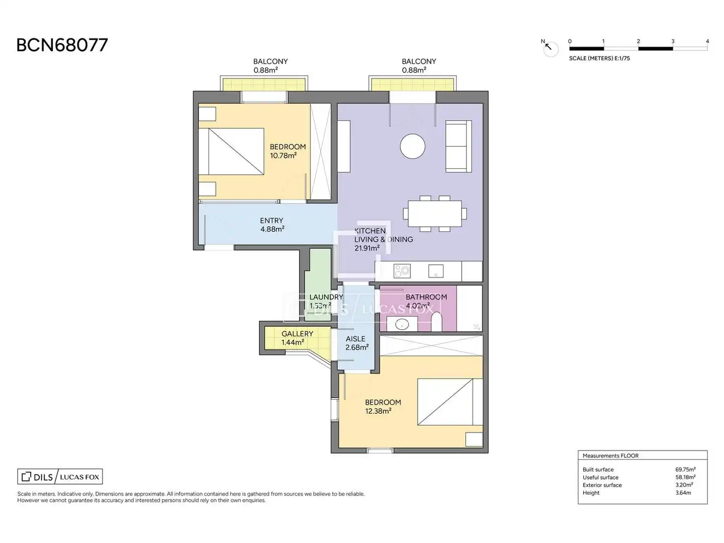 Flat with terrace for sale in Eixample, imagen 62