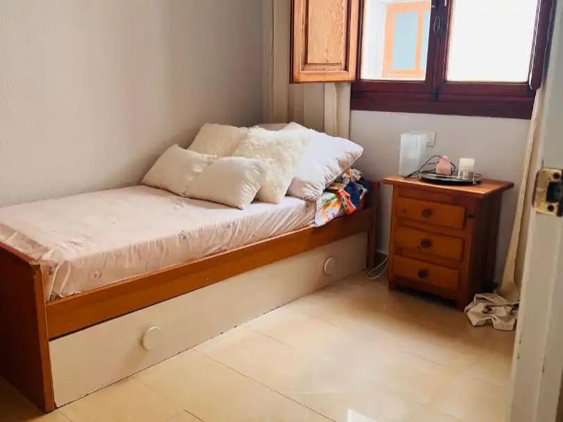Schlafzimmer von Wohnung zur Miete in Manilva mit Terrasse, Möbliert und Waschmaschine