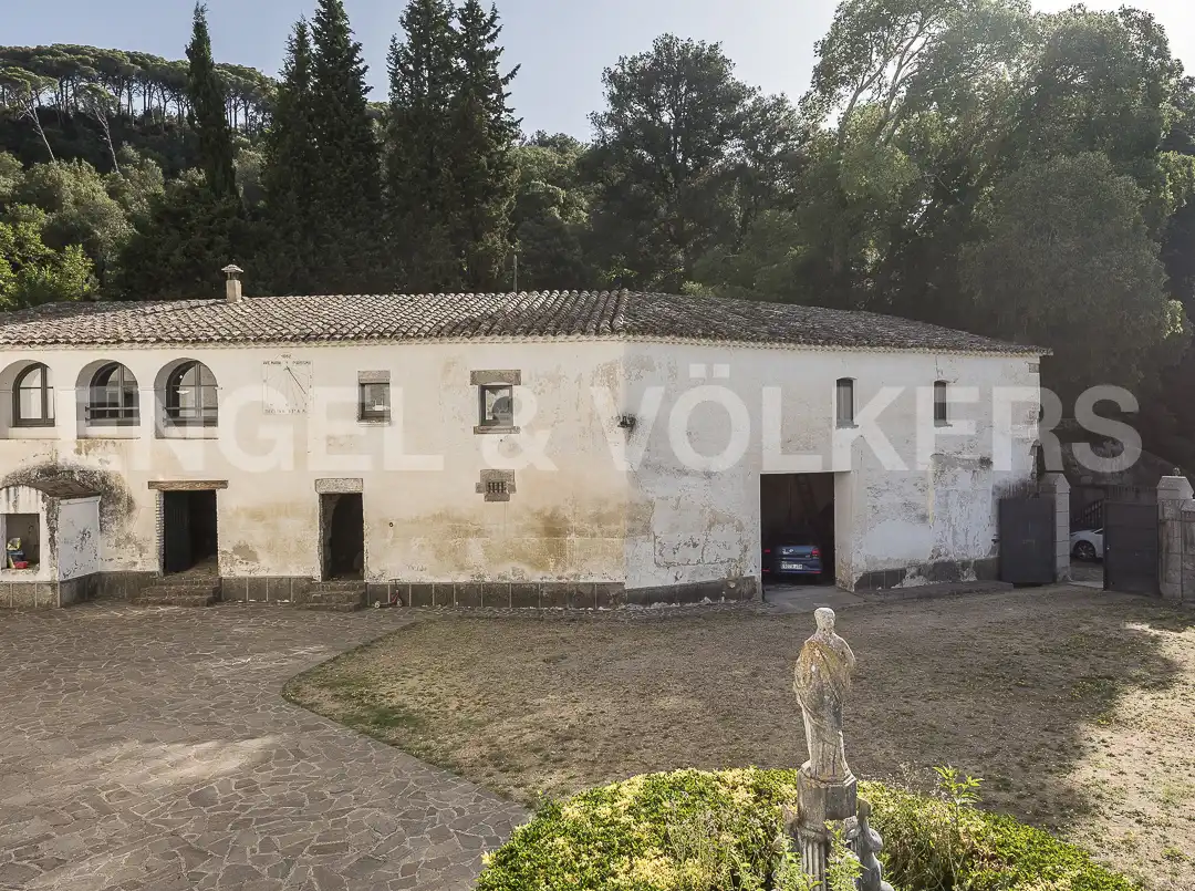 Außenansicht von Country house zum Verkauf in Sant Celoni mit Heizung, Terrasse und Schwimmbad
