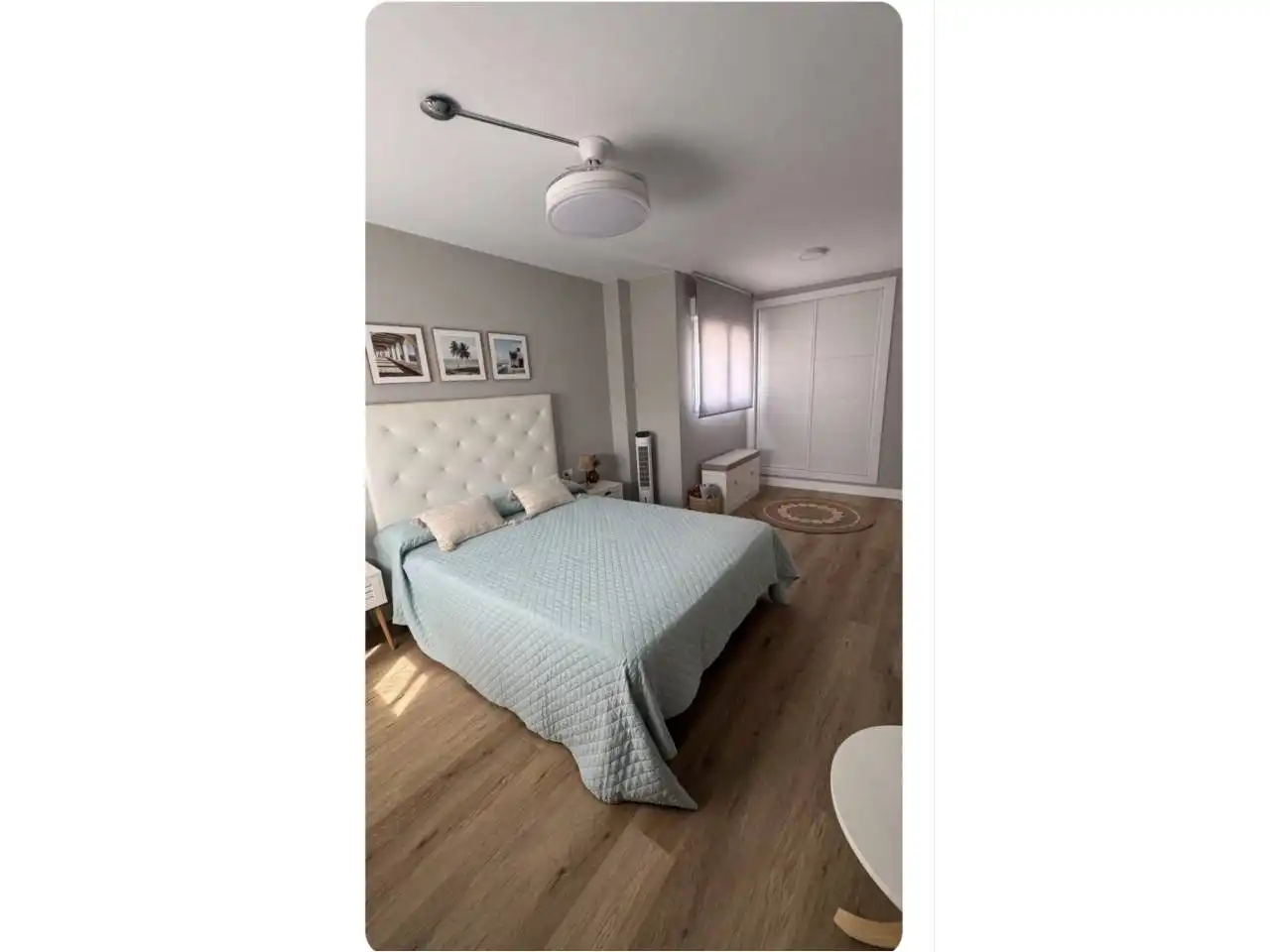 Bedroom of Flat for rent in Roquetas de Mar  with Air Conditioner, Terrace and Furnished