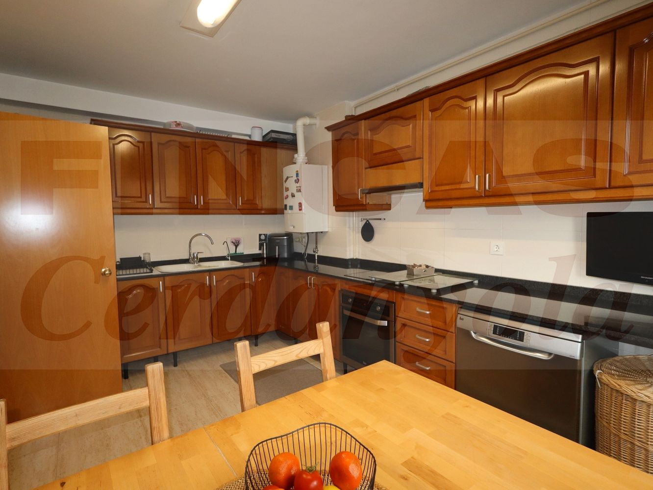 Kitchen of Duplex for sale in Cerdanyola del Vallès  with Air Conditioner, Heating and Balcony