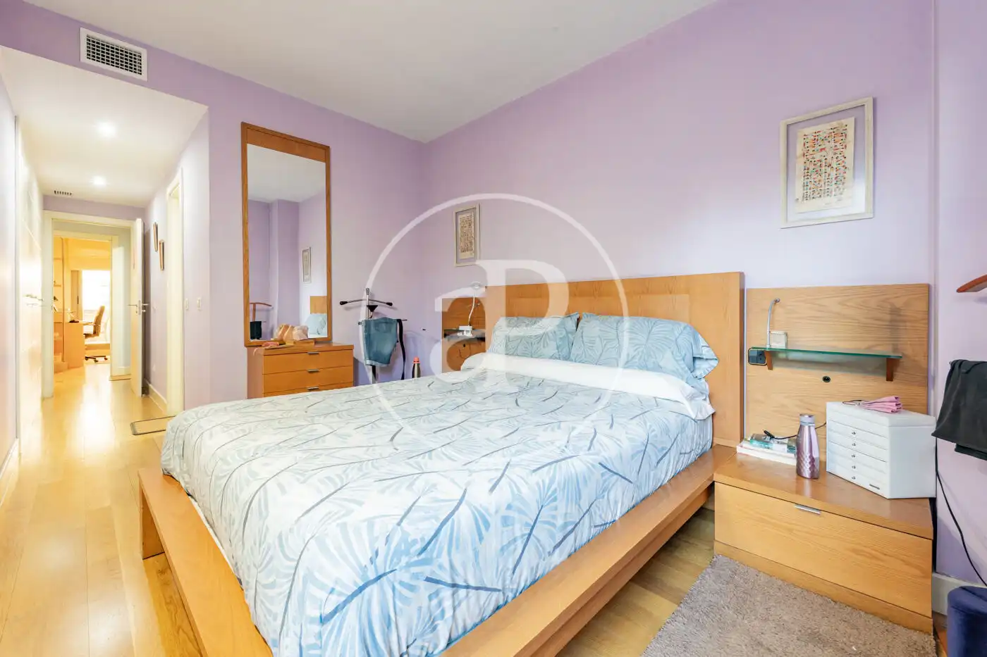Bedroom of Flat for sale in Madrid  with Heating, Private garden and Terrace
