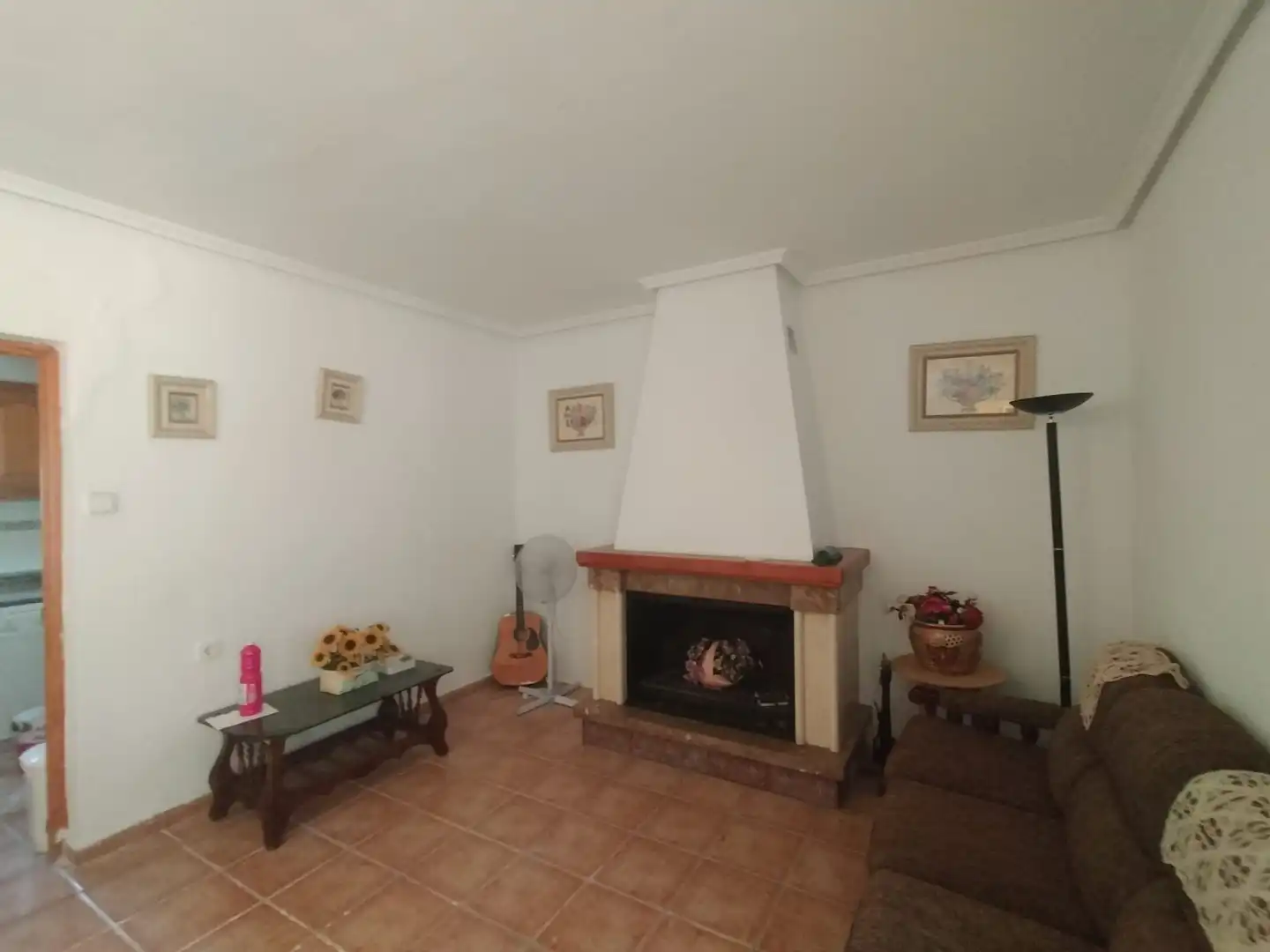 Sala de estar de Casa o chalet en venta en Sax con Jardín privado, Terraza y Trastero
