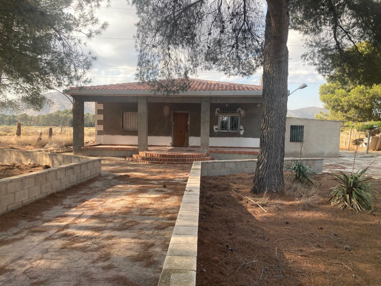 Vista exterior de Casa o xalet en venda en Villena amb Jardí privat
