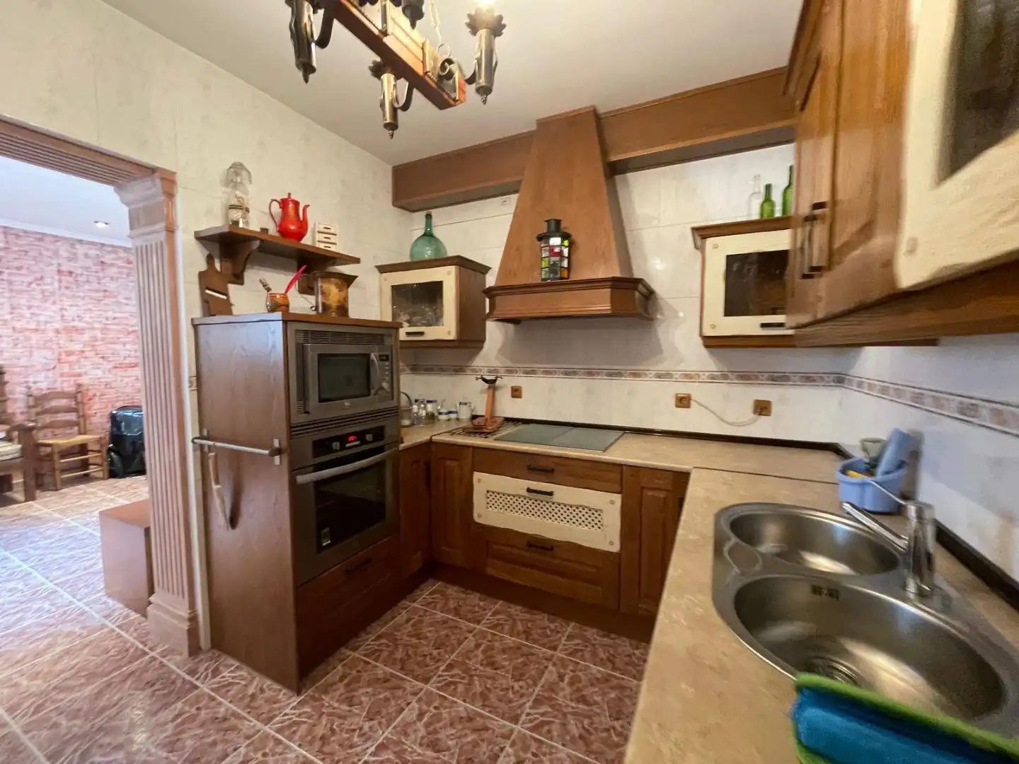 Küche von Haus oder Chalet zum Verkauf in Quintanar de la Orden mit Terrasse