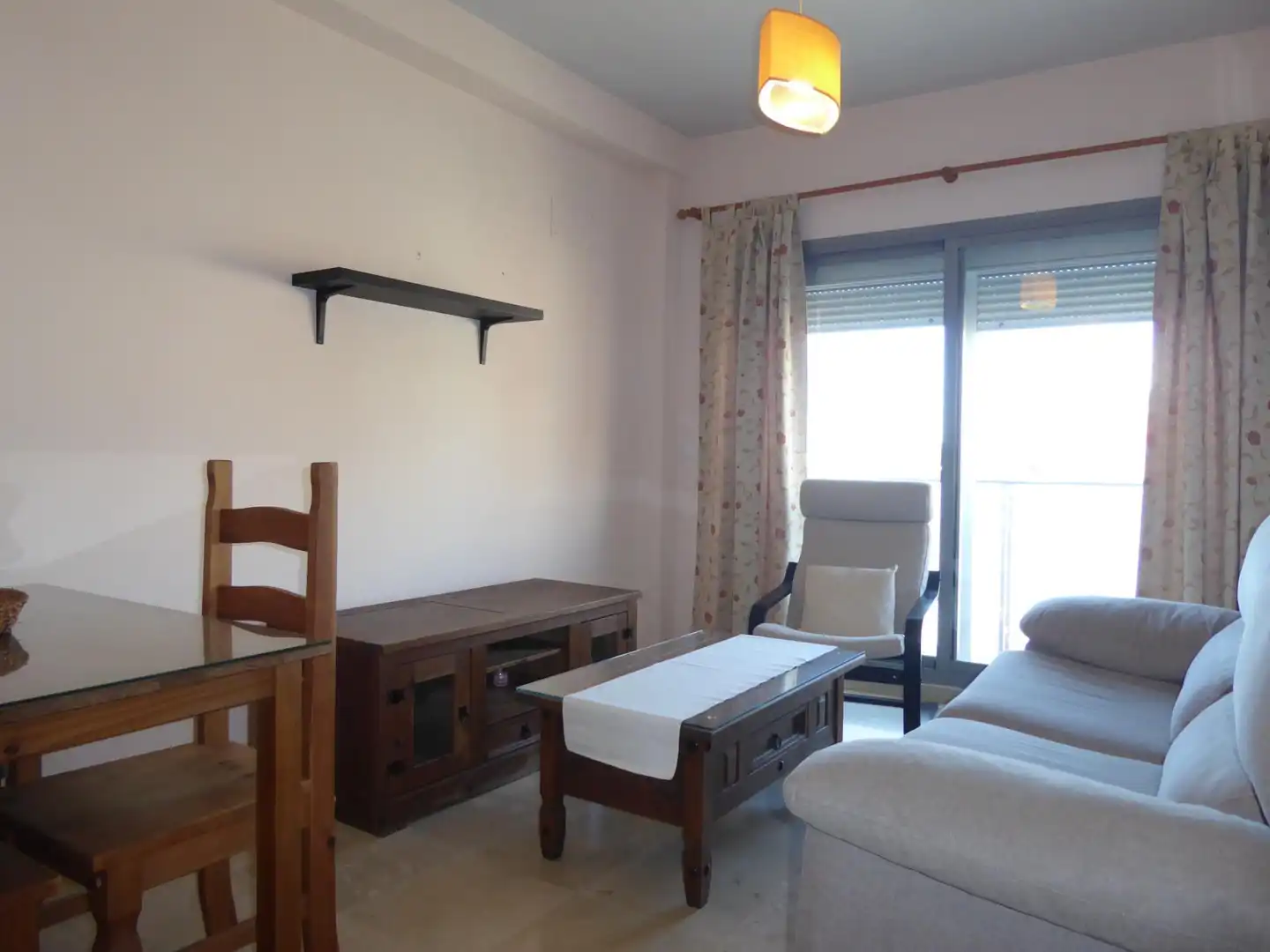 Wohnzimmer von Wohnung zum Verkauf in Jerez de la Frontera mit Klimaanlage, Parkett und Möbliert