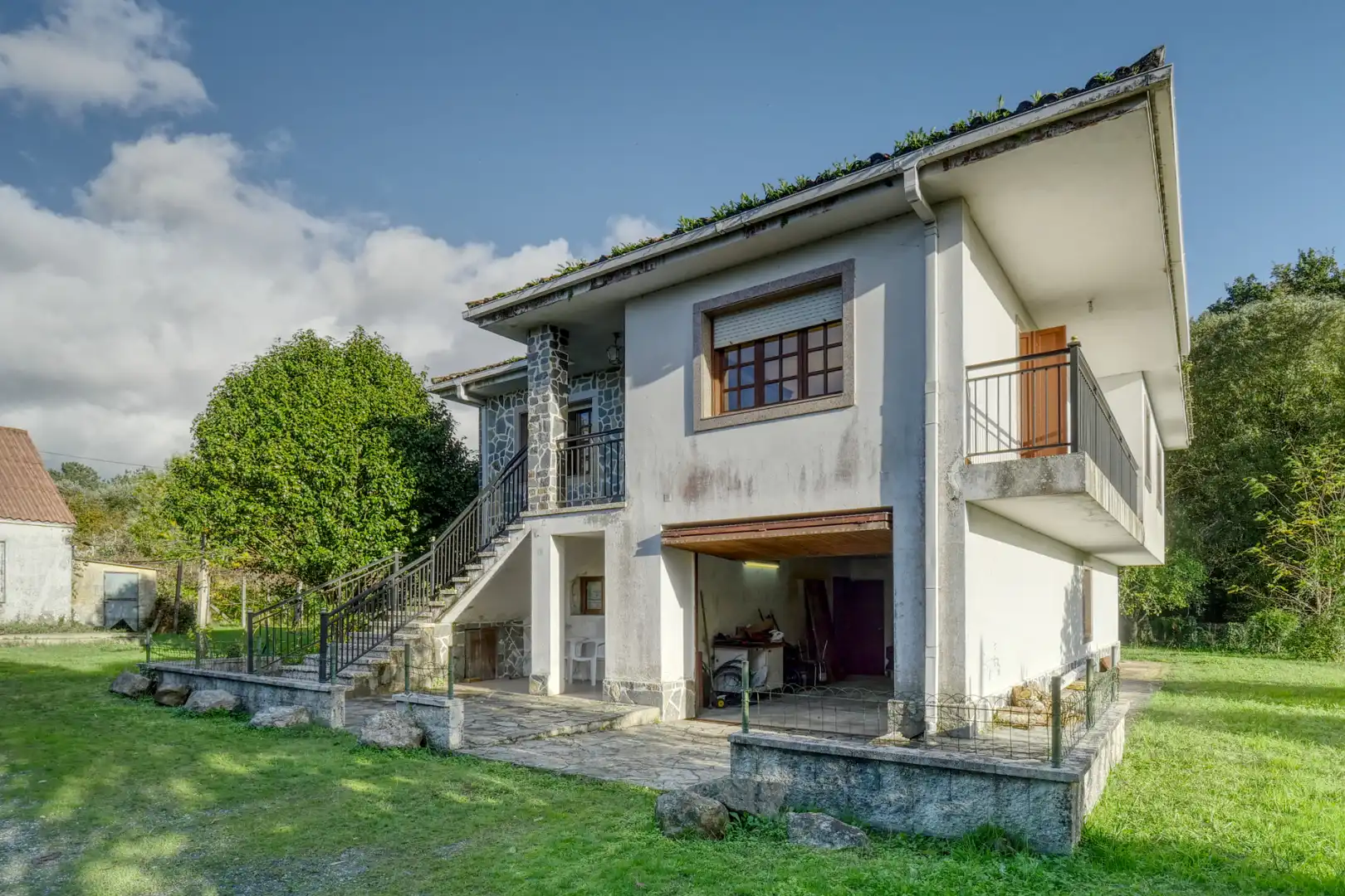 Exterior view of Houses for sale in Brión  with Heating, Private garden and Terrace