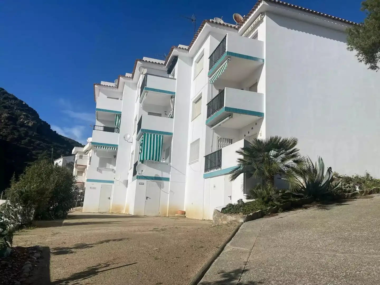 Vista exterior de Apartamento en venta en Roses con Aire acondicionado, Calefacción y Terraza