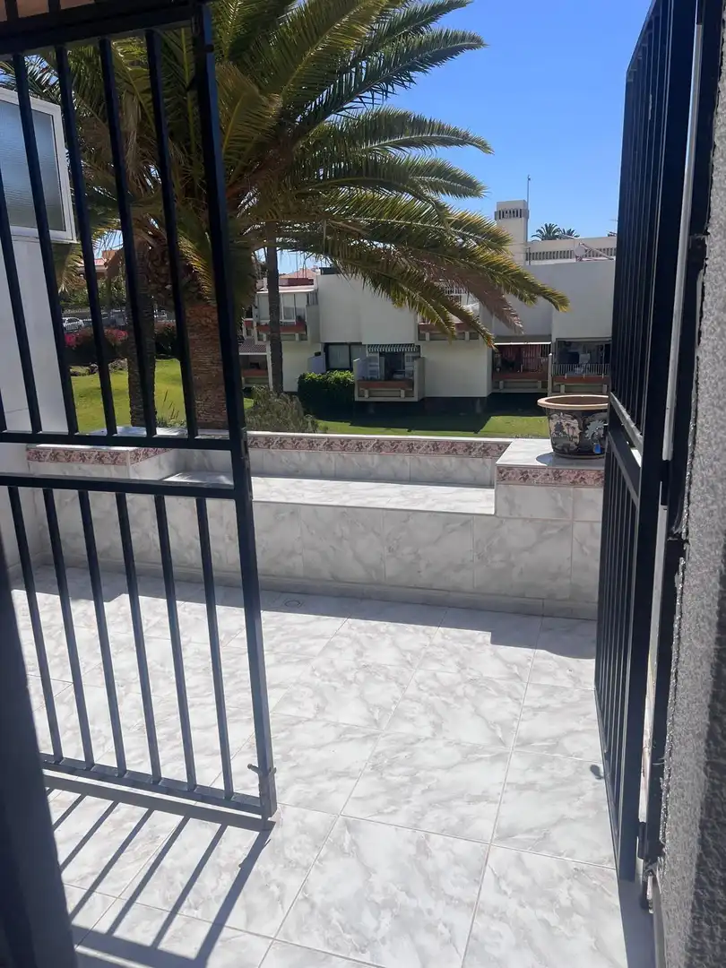 Terraza de Apartamento de alquiler en Arona con Jardín privado, Terraza y Amueblado
