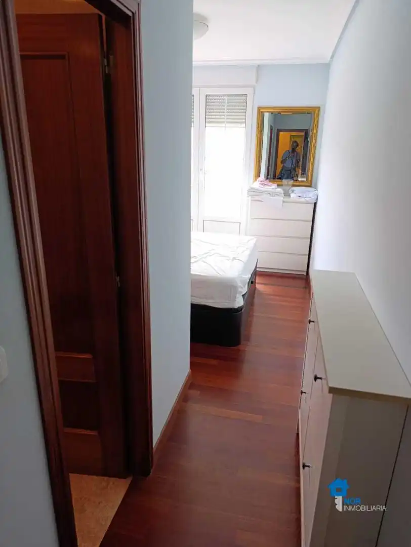 Bedroom of Flat for sale in Bárcena de Cicero  with Storage room, Swimming Pool and Furnished