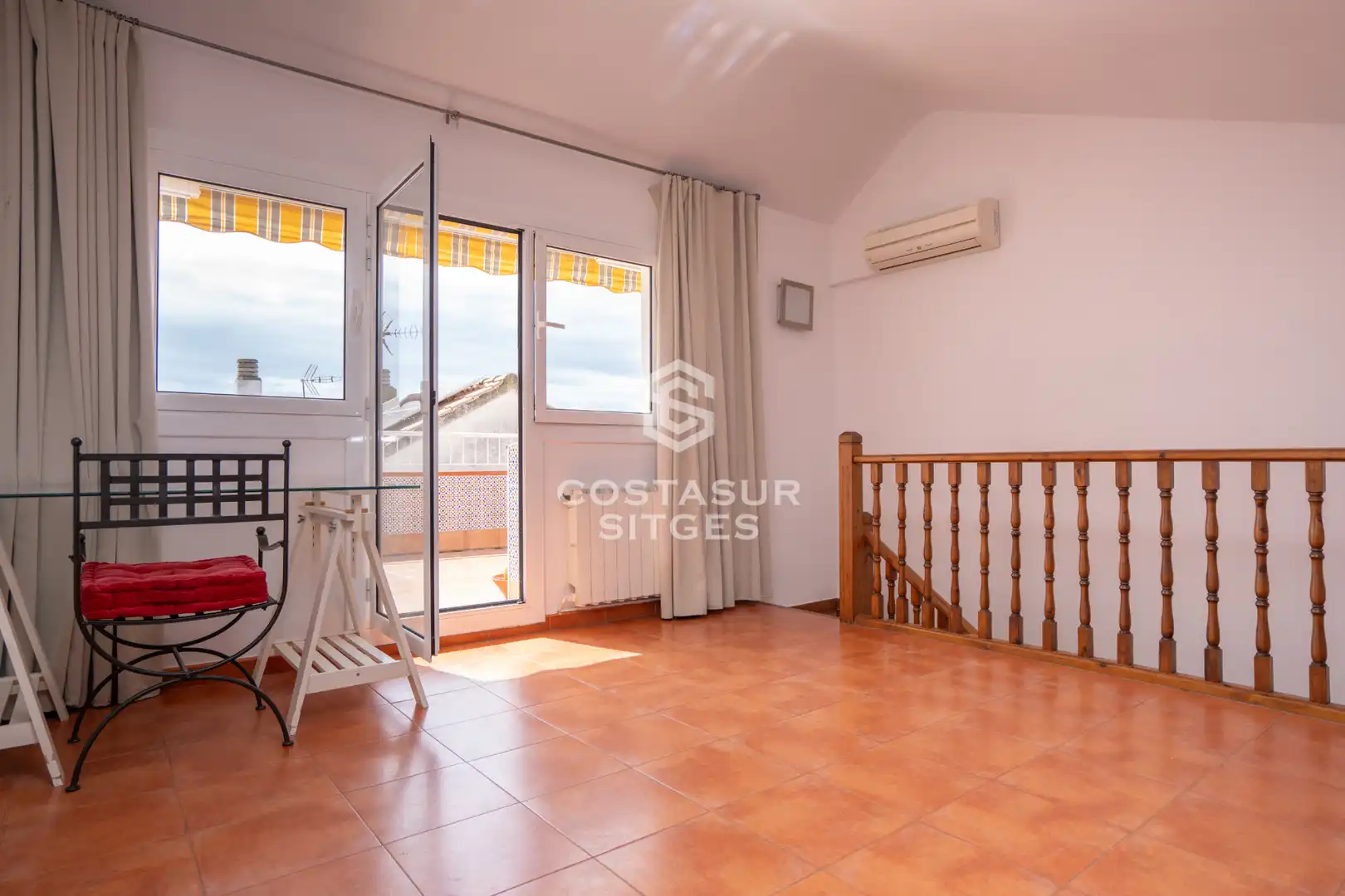 Dormitori de Casa adosada en venda en Sant Pere de Ribes amb Aire condicionat, Calefacció i Parquet