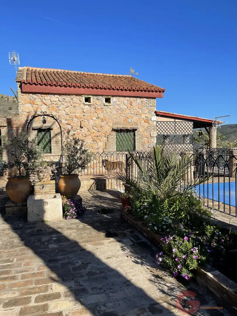 Vista exterior de Finca rústica en venta en Salobreña con Terraza y Piscina