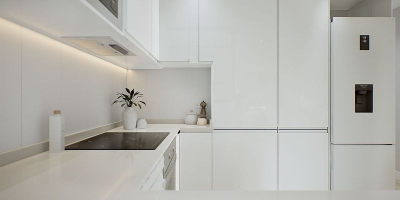 Cocina de Piso en venta en  Madrid Capital con Aire acondicionado, Terraza y Amueblado