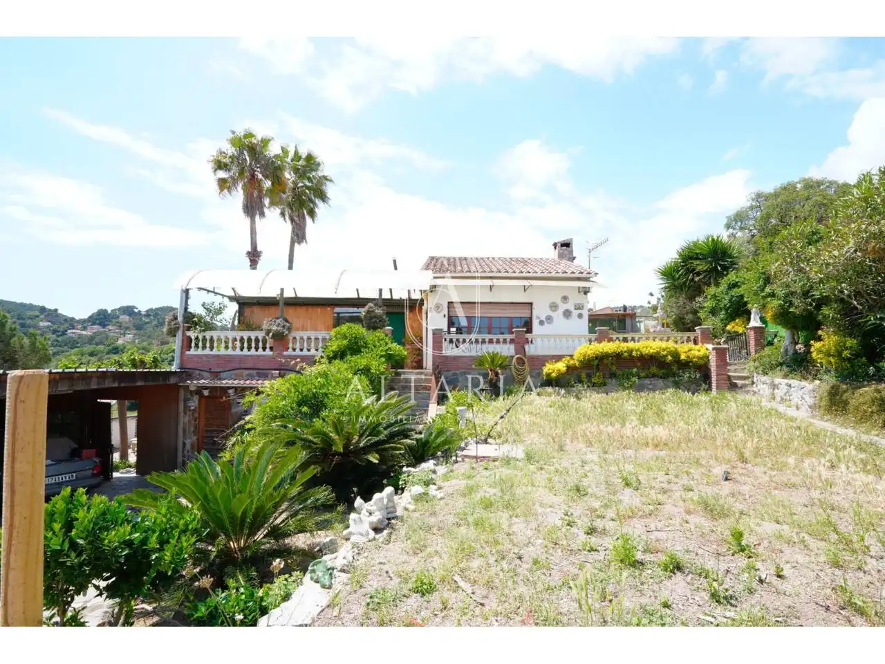 Jardín de Casa o chalet en venta en Palafolls con Jardín privado, Piscina y Alarma
