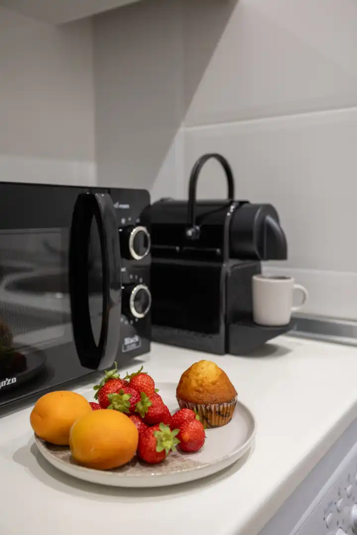 Kitchen of Apartments for rent in Madrid  with Air Conditioner, Heating and Furnished