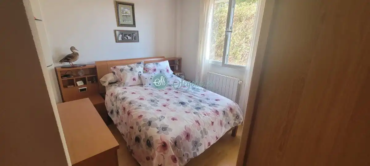 Bedroom of Flat for sale in Segovia  with Heating, Terrace and Furnished