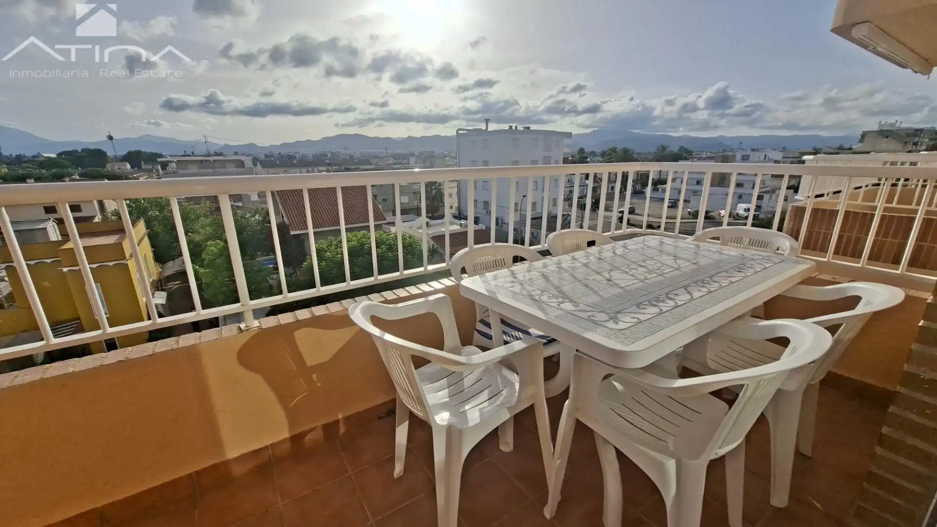 Terrassa de Apartament en venda en Daimús amb Aire condicionat, Moblat i Balcó