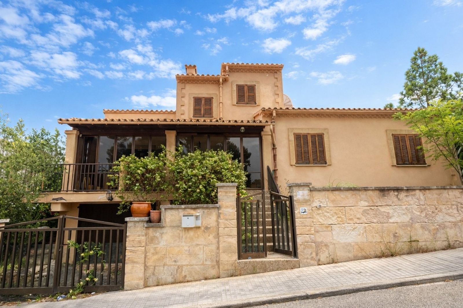 Exterior view of Houses for sale in Alcúdia  with Heating, Private garden and Terrace