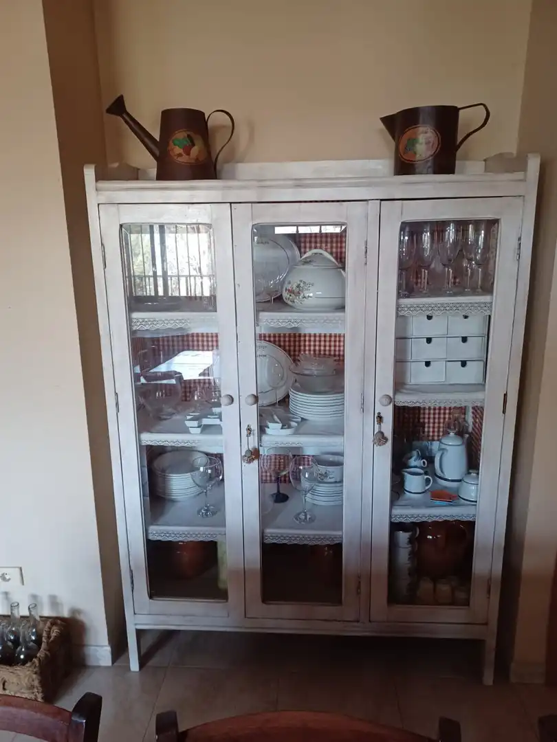 Küche von Einfamilien-Reihenhaus zum Verkauf in Almuradiel mit Heizung, Terrasse und Möbliert