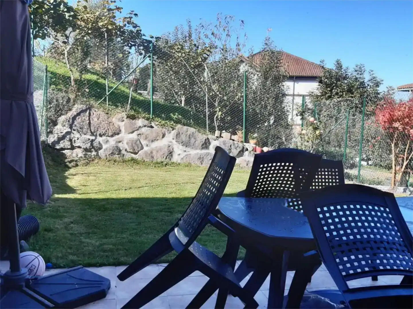 Terrace of Detached homes for rent in Areatza  with Private garden, Parquet flooring and Furnished